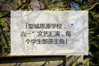 望城思源学校：“六一”文艺汇演，每个学生都是主角